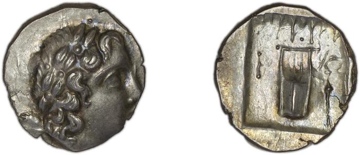 реверс Lycian League Rhodiapolis Troxell 1982 2.40