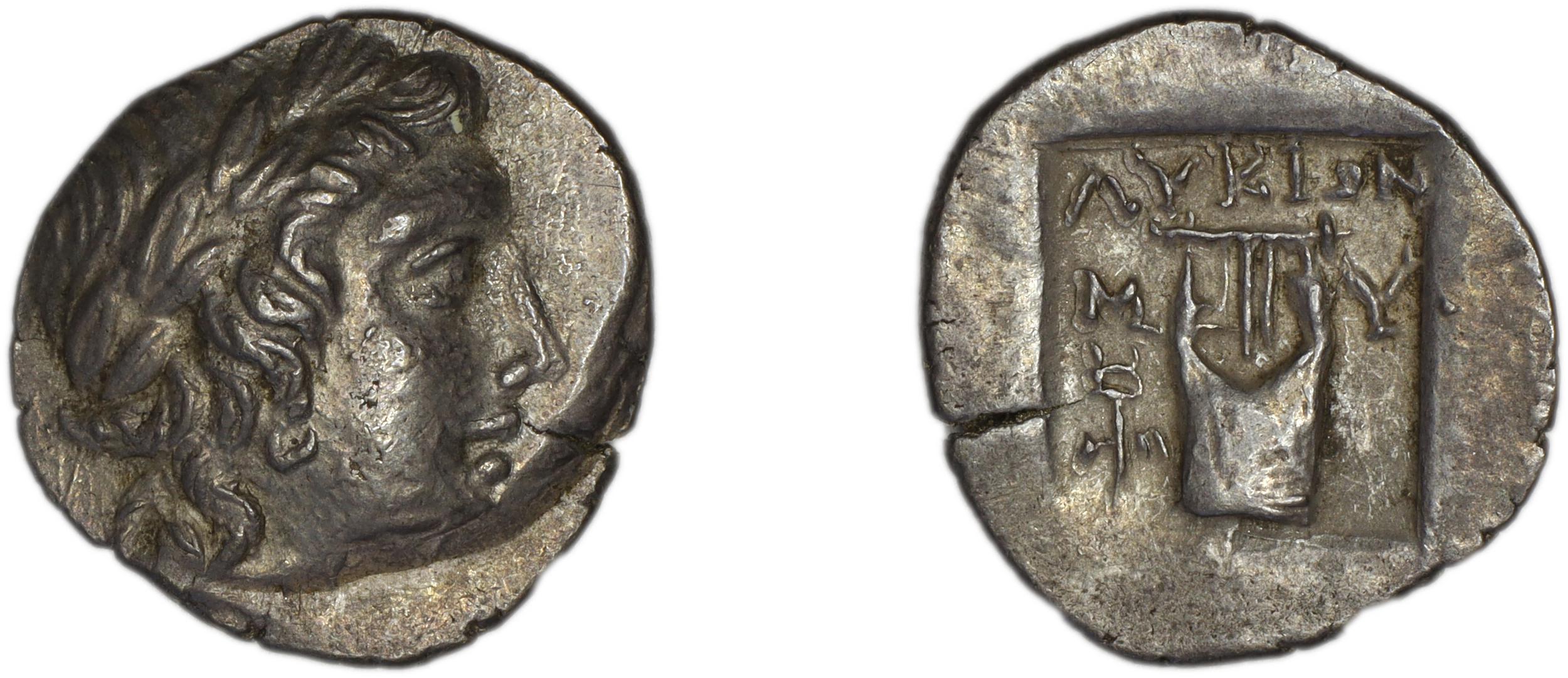 аверс Lycian League Myra Troxell 1982 2.34
