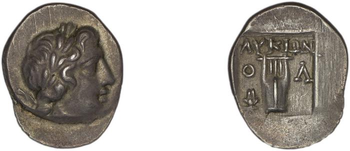 реверс Lycian League Olympus in Lycia Troxell 1982 2.41
