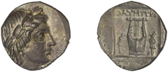 реверс Lycian League Olympus in Lycia Troxell 1982 2.45