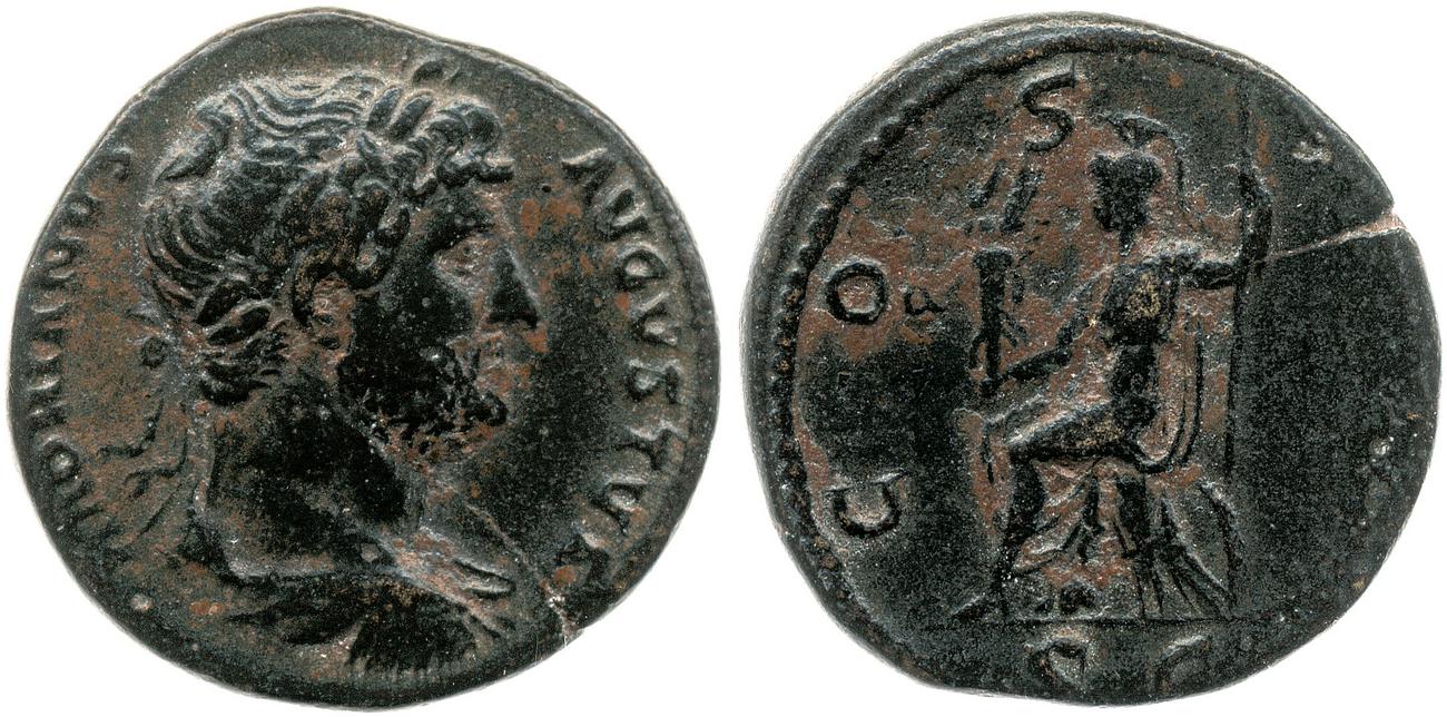 аверс RIC II, Part 3 (second edition) Hadrian 759
