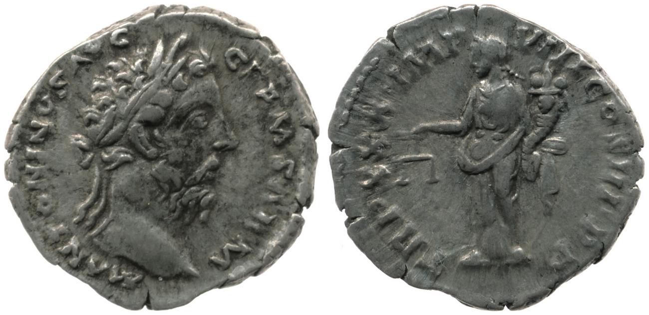 RIC III Marcus Aurelius 359, аверс, bm