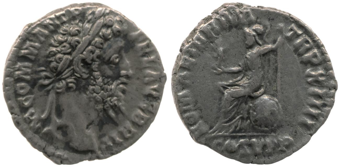 аверс RIC III Commodus 177