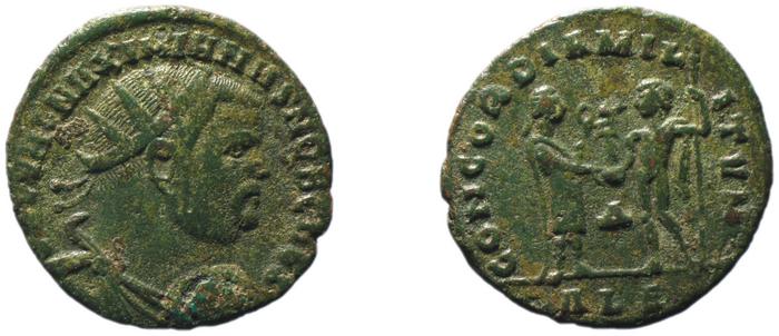 RIC VI Alexandria 48b, реверс, bm