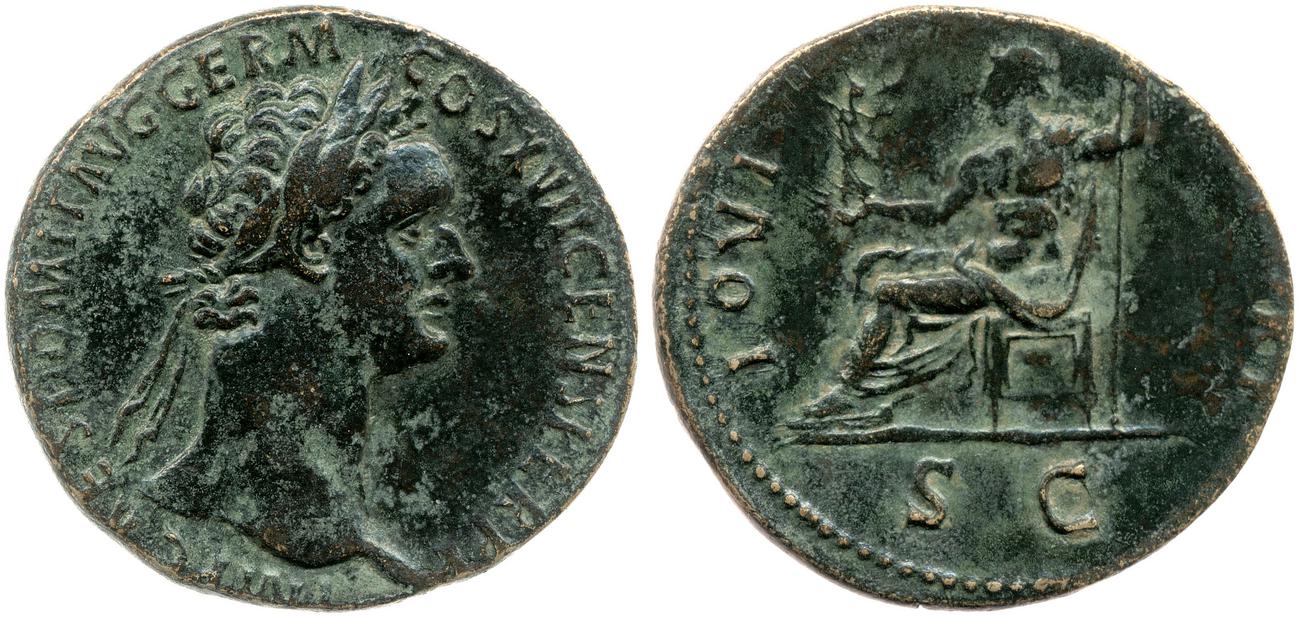 RIC II, Part 1 (second edition) Domitian 794, аверс, bm