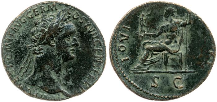 RIC II, Part 1 (second edition) Domitian 794, реверс, bm