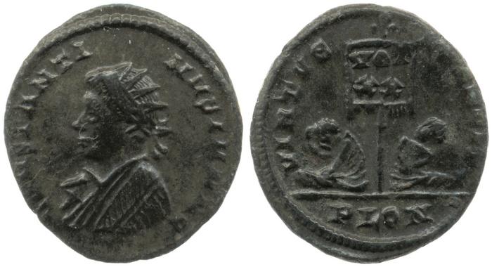 RIC VII Londinium 190, реверс, Британский музей