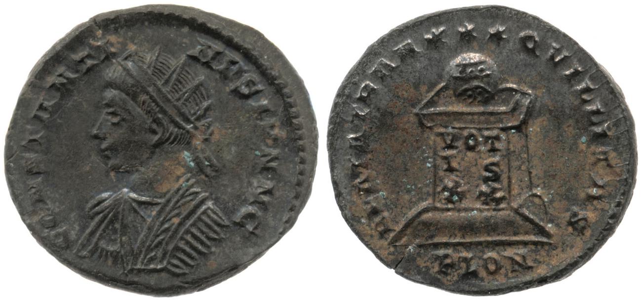 RIC VII Londinium 236, аверс, Британский музей