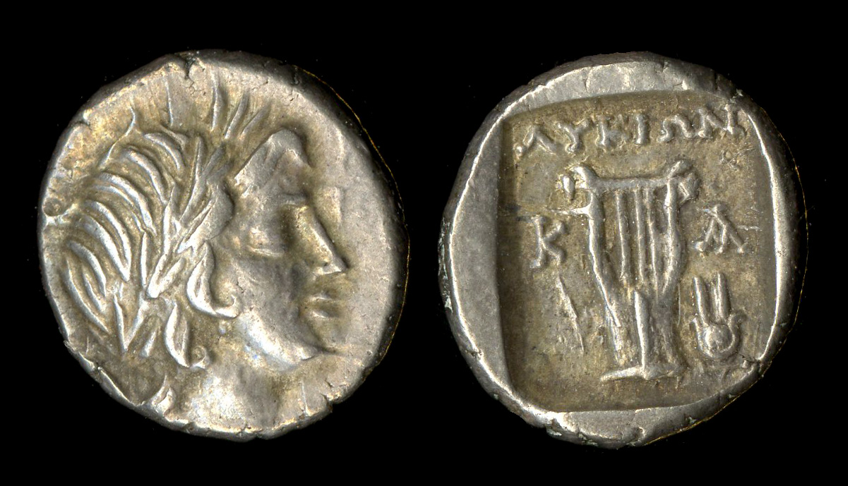 аверс Lycian League Cadyanda Troxell 1982 2.9