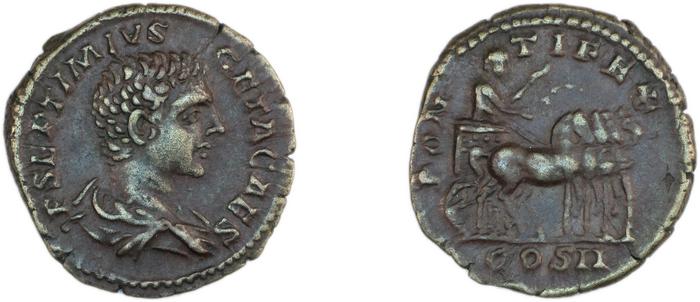 реверс RIC IV Geta 66