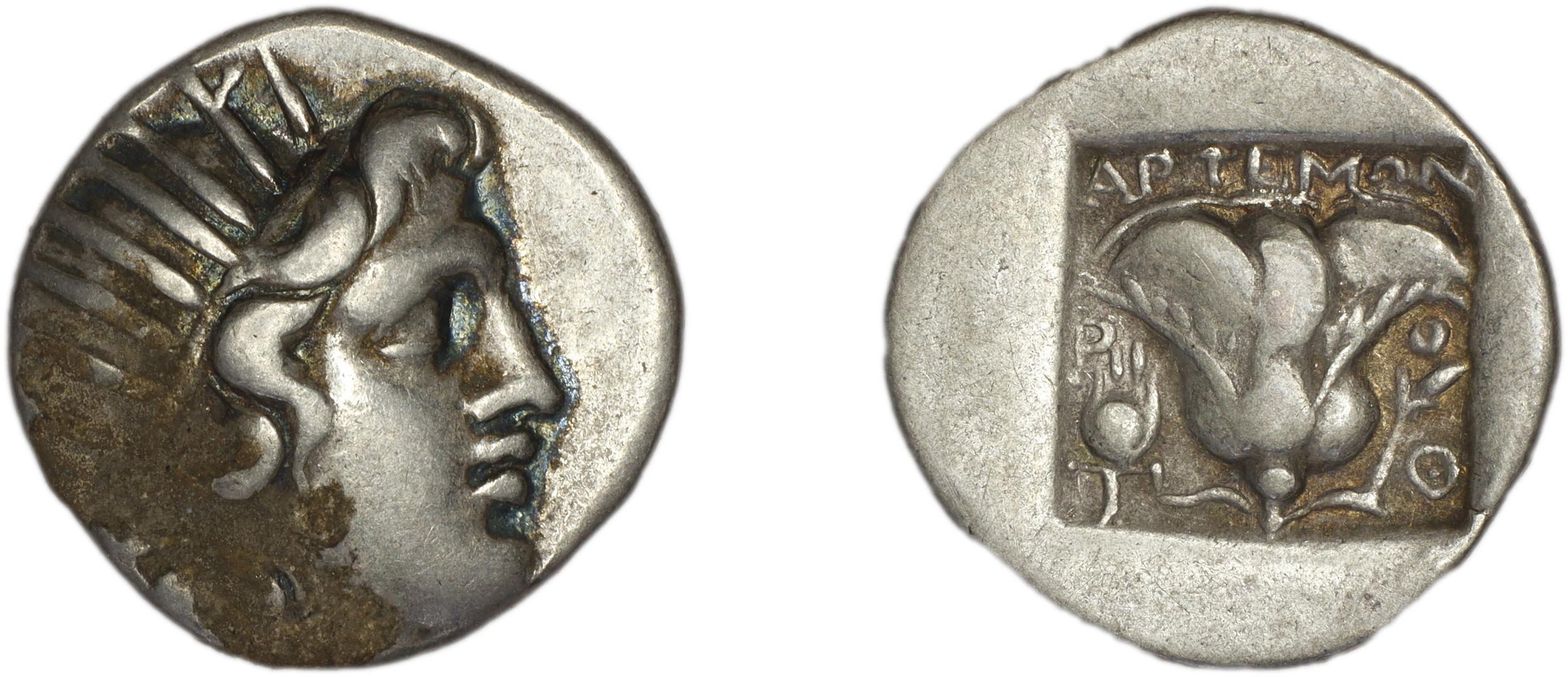 Rhodes Jenkins 1989 Group B drachms, аверс, bm
