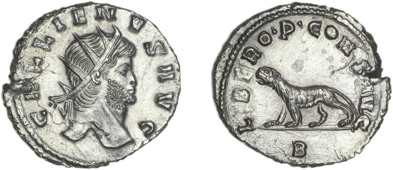 obverse RIC V Gallienus 230
