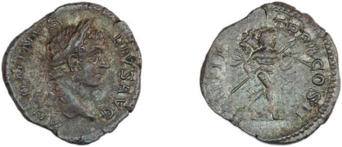 RIC IV Caracalla 88, реверс, bm