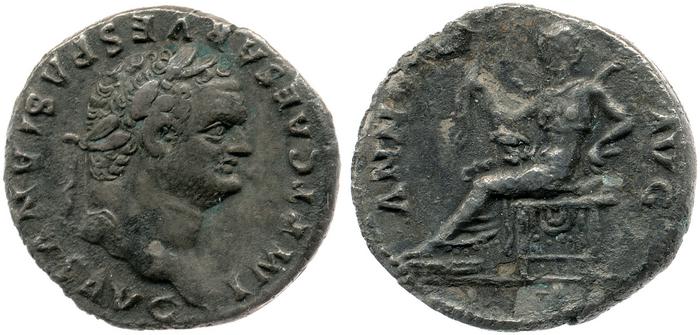 RIC II, Part 1 (second edition) Titus 2, реверс, Британский музей