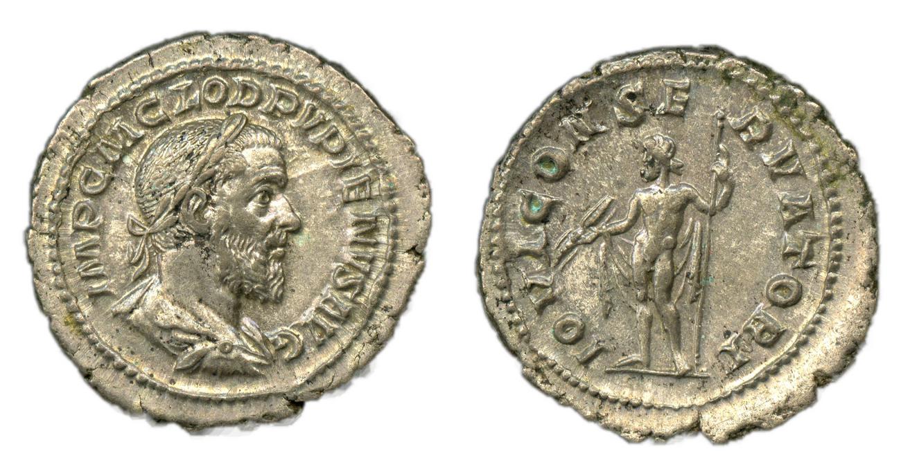 аверс RIC IV Pupienus 2
