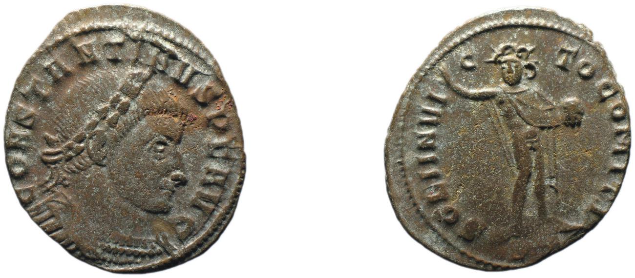 аверс RIC VI Ticinum 133