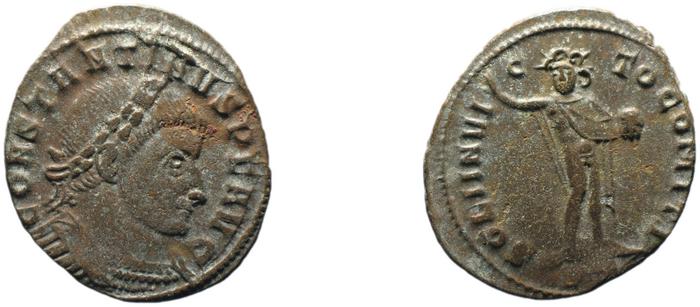 реверс RIC VI Ticinum 133