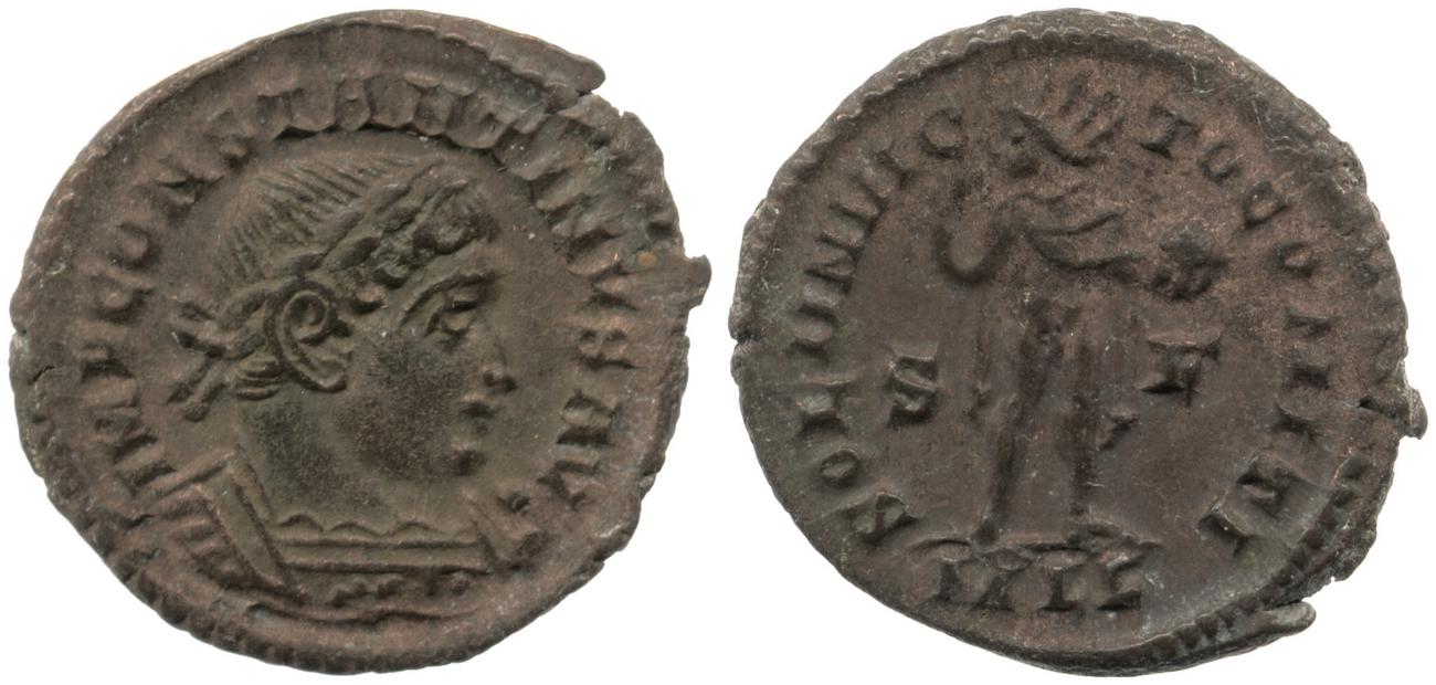 RIC VII Londinium 29, аверс, Британский музей