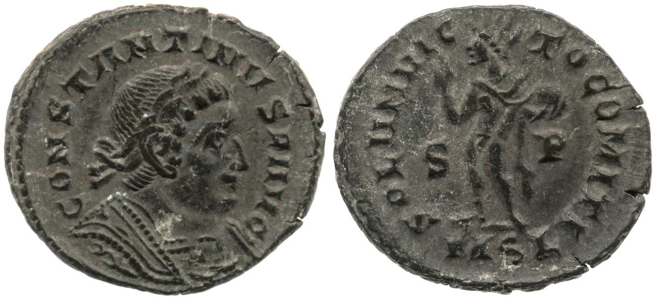 RIC VII Londinium 76, аверс, Британский музей