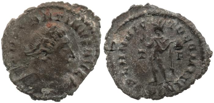 RIC VII Londinium 95, реверс, Британский музей