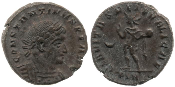 RIC VII Londinium 125, реверс, Британский музей