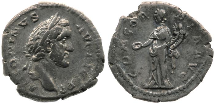 реверс RIC III Antoninus Pius 66