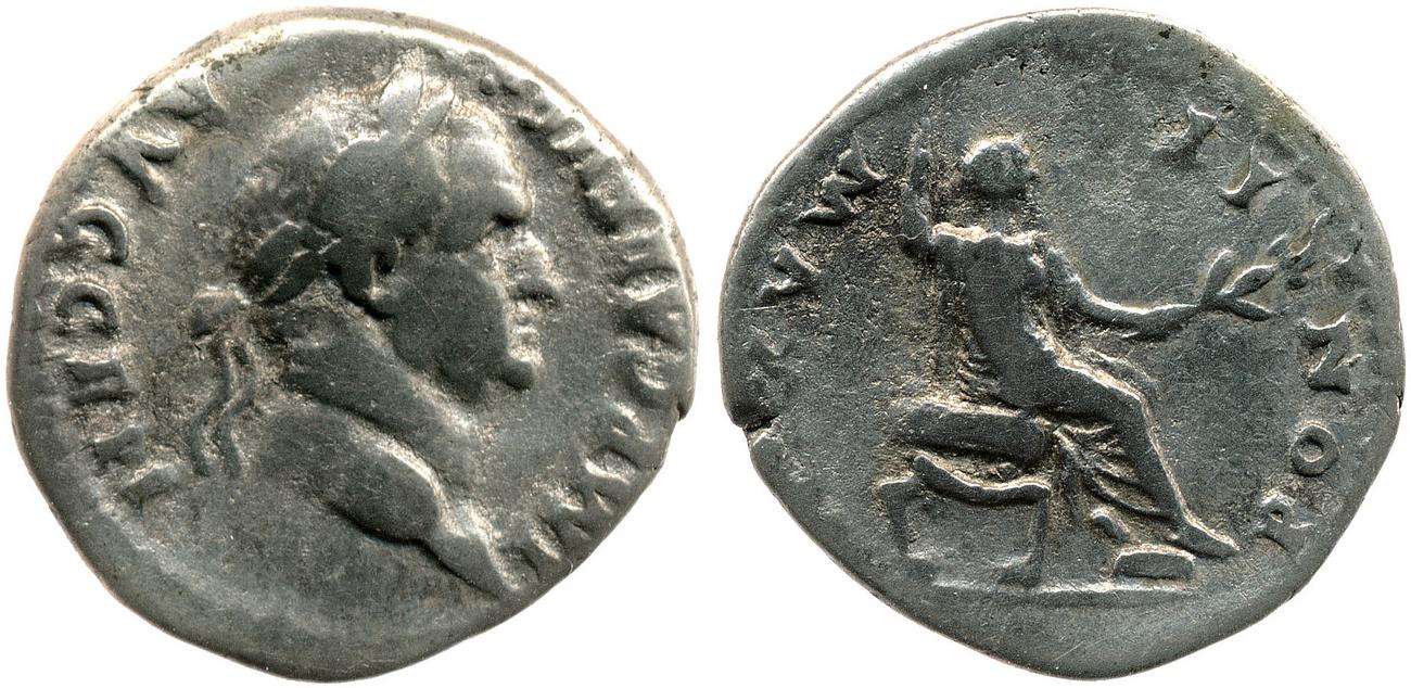 аверс RIC II, Part 1 (second edition) Vespasian 545