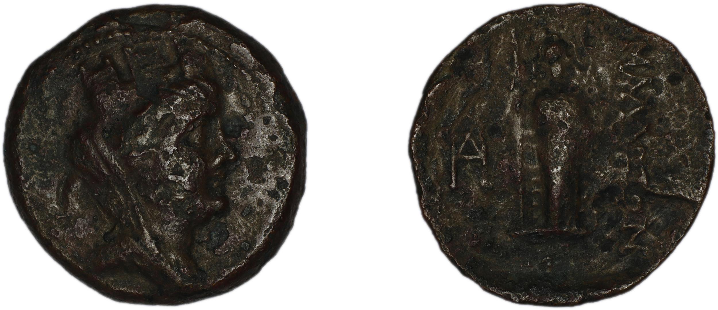 obverse Mallus SNG Levante 1263