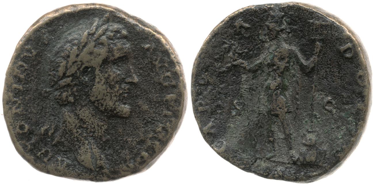 obverse RIC III Antoninus Pius 1056