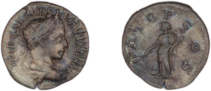 реверс RIC IV Severus Alexander 265
