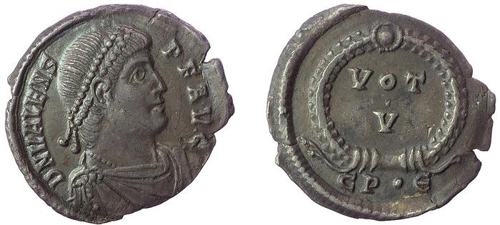 RIC IX Constantinople 13C, реверс, bm