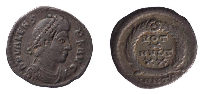 RIC IX Antioch 34B, реверс, bm