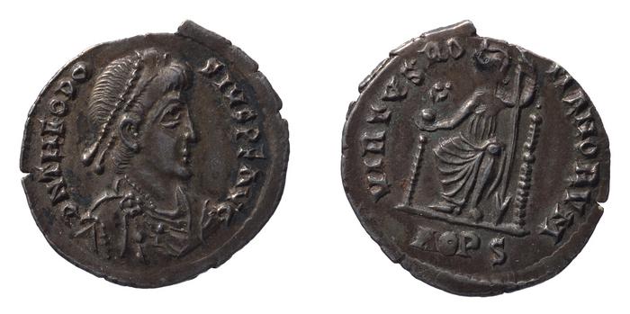 RIC IX Aquileia 28D, реверс, bm