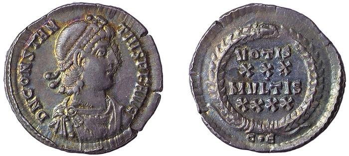 RIC VIII Constantinople 133, реверс, bm