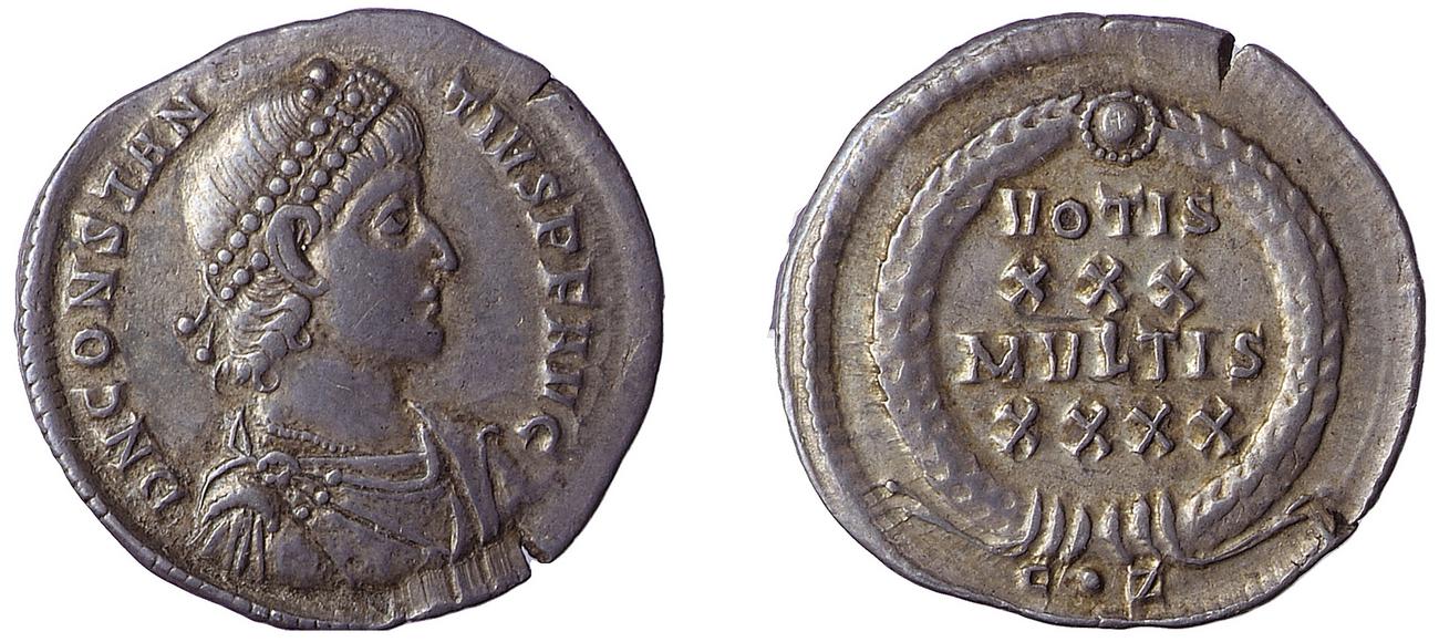 RIC VIII Constantinople 133, аверс, bm