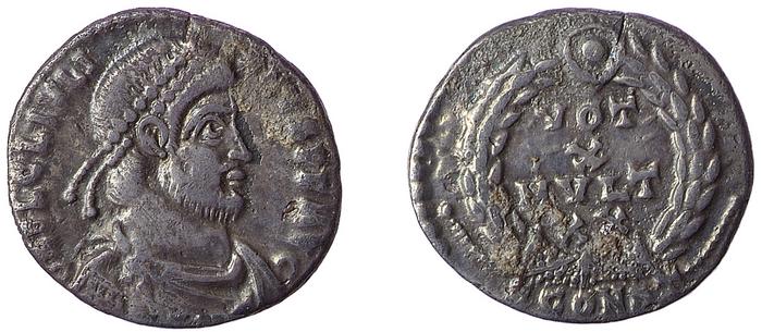RIC VIII Arelate 309, реверс, bm