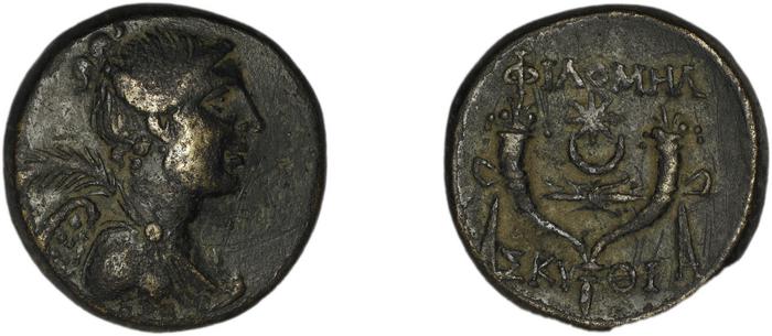 Philomelium BMC Philomelium 3-6, реверс, Британский музей