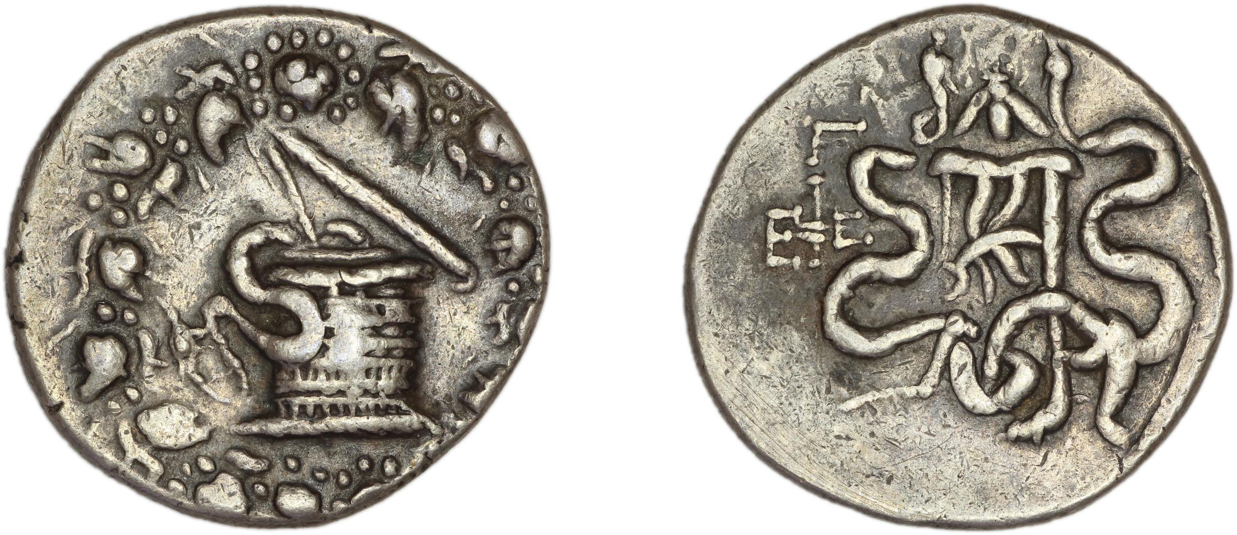 Ephesus Kleiner and Noe 1977 42a, аверс, Британский музей
