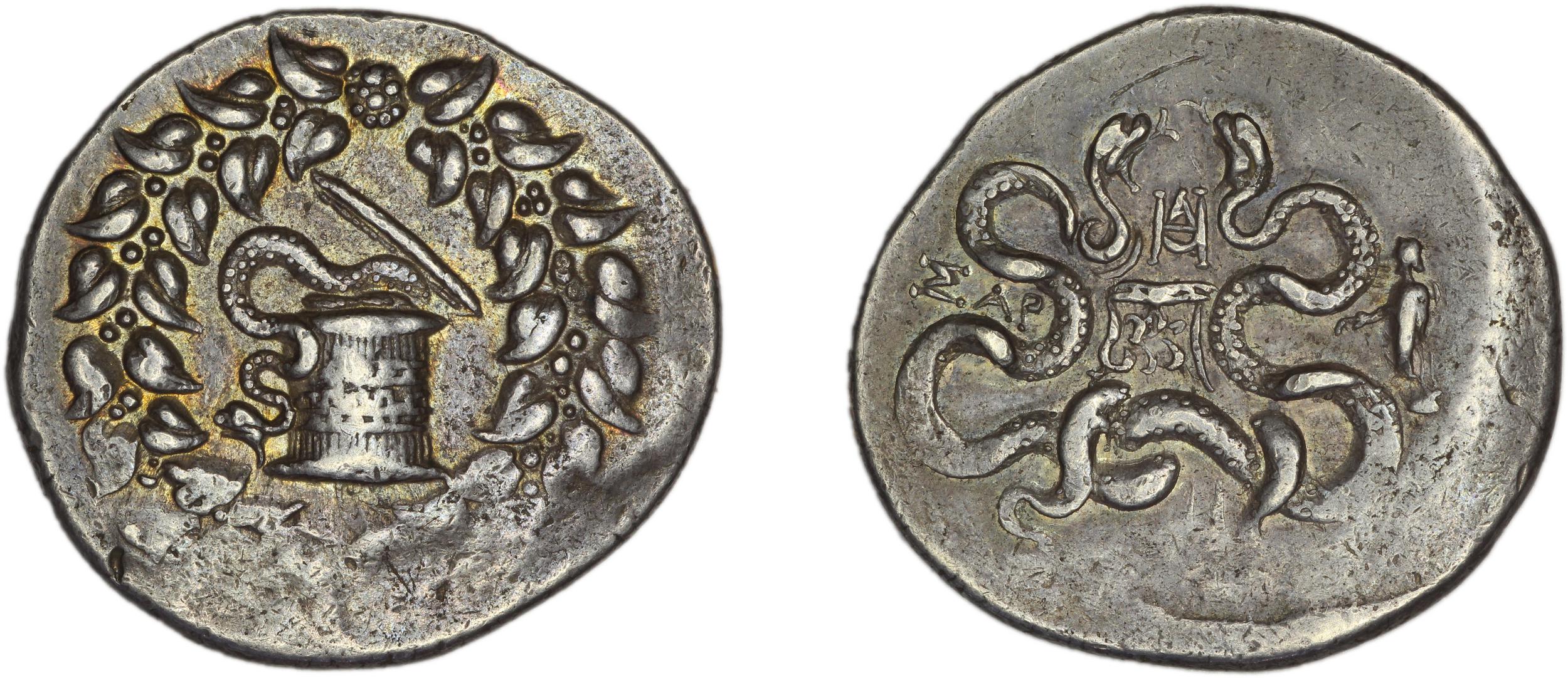 Sardis Kleiner and Noe 1977 17a, аверс, Британский музей