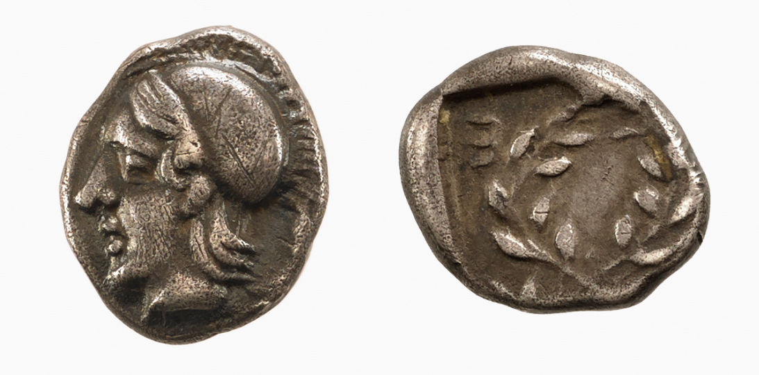Elaea Babelon 1910 2084-5, аверс, bm