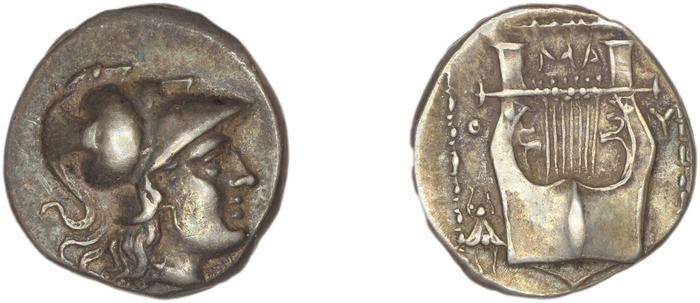 Methymna Franke 1975 13, реверс, bm