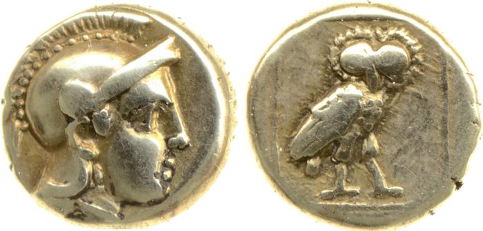 Mytilene Bodenstedt 1981 Series 5.105, реверс, Британский музей