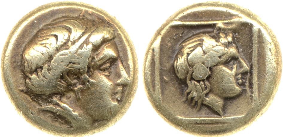 Mytilene Bodenstedt 1981 Series 4.77, аверс, Британский музей