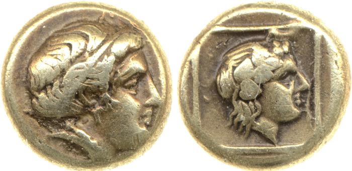 Mytilene Bodenstedt 1981 Series 4.77, реверс, Британский музей