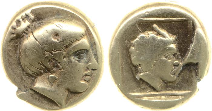 Mytilene Bodenstedt 1981 Series 4.69, реверс, Британский музей