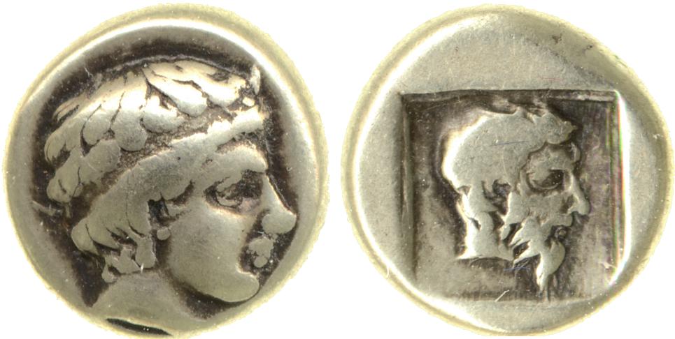 Mytilene Bodenstedt 1981 Series 3.52, аверс, Британский музей