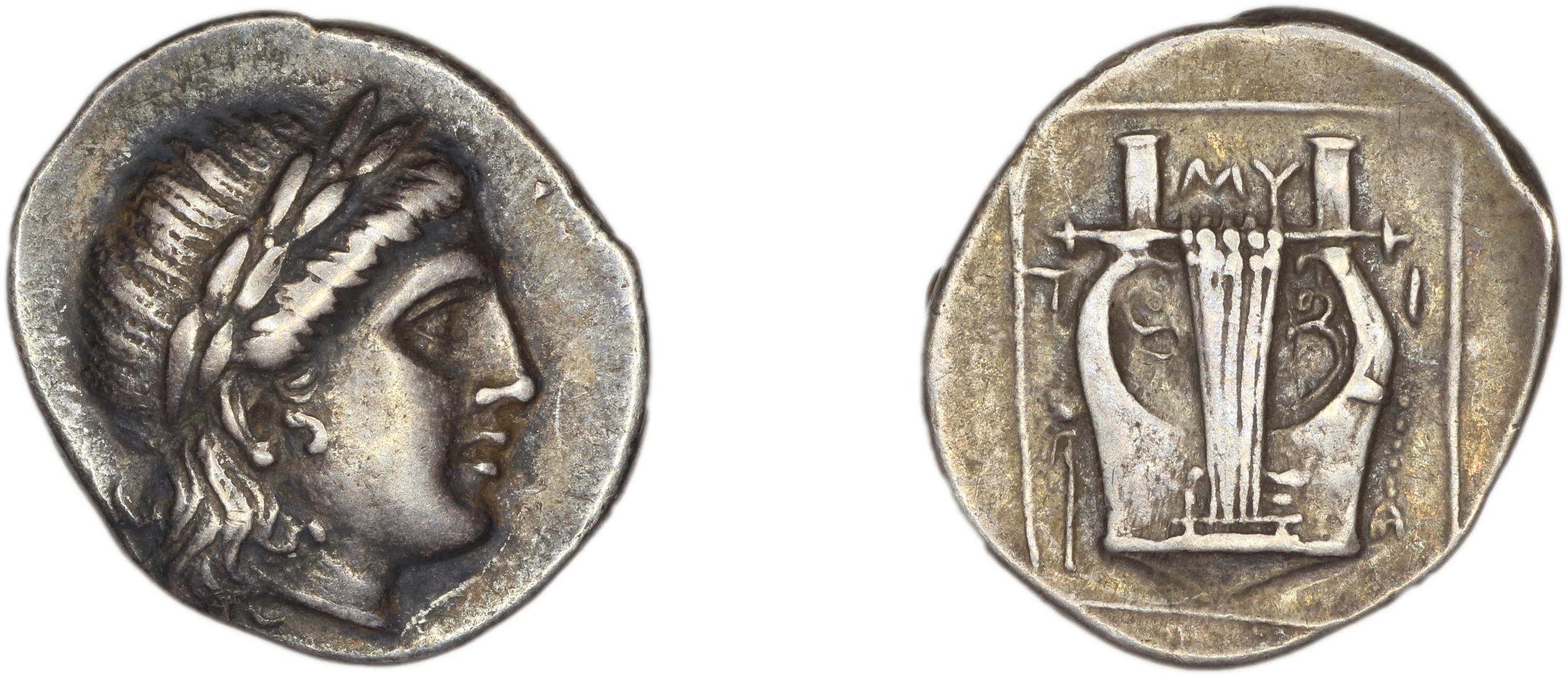 Mytilene Babelon 1910 2243-50, аверс, bm