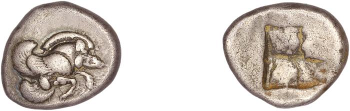 Clazomenae Dengate 1967 IB didrachms, реверс, bm