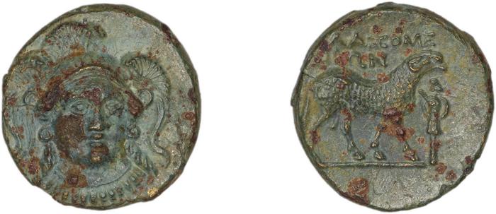 Clazomenae Dengate 1967 IIIP, реверс, bm
