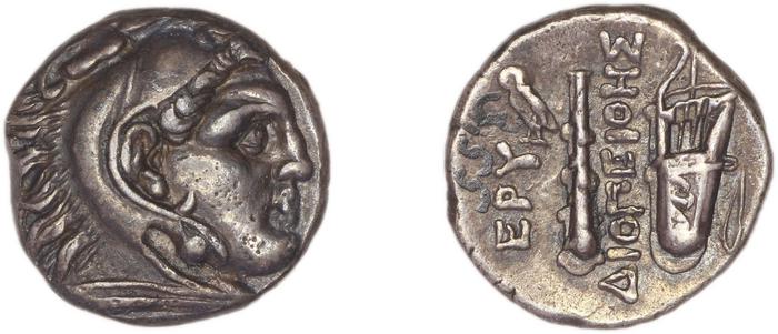 Erythrae Kinns 1980 Period III, AR I, реверс, bm